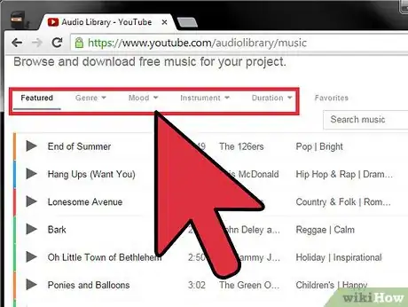 Image titled Download Free Music for Your YouTube Videos Step 11