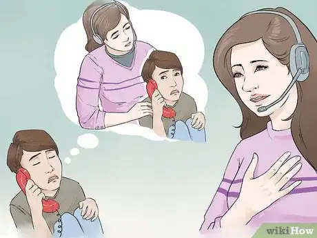 Image titled Work on a Suicide Hotline Step 6