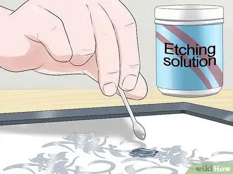 Image titled Stencil or Frost a Mirror Step 7