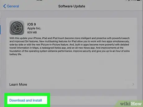 Image titled Update iOS Software on an iPad Step 7