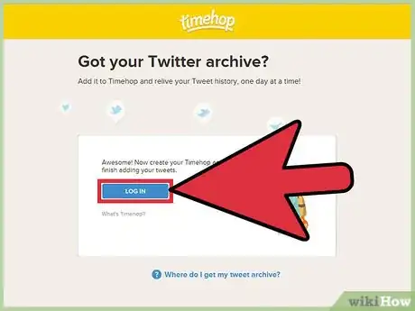 Image titled Connect Your Twitter Archive to Timehop Step 9