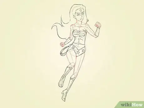 Image titled Draw Wonder Woman Step 16