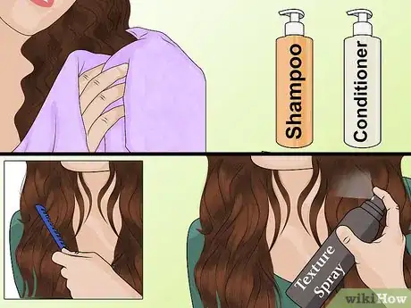 Image titled Get Beachy Waves Without Salt Step 16