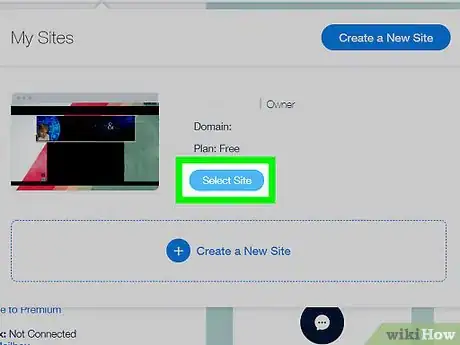 Image titled Delete a Site on Wix on PC or Mac Step 5