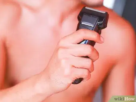 Image titled Shave With an Electric Shaver Step 11