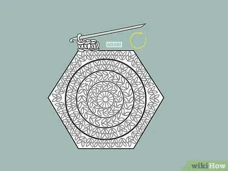 Image titled Crochet a Hexagon Step 08