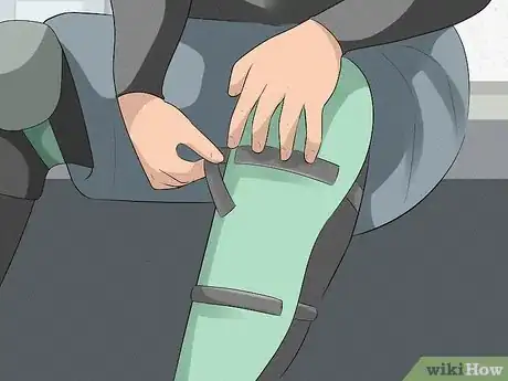 Image titled Put Goalie Pads On Step 5