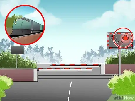 Image titled Cross a Railroad Crossing Step 2