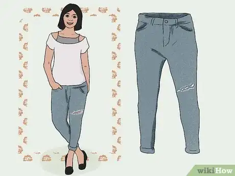 Image titled Wear Distressed Jeans Step 1