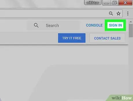 Image titled Access Google Cloud on PC or Mac Step 2