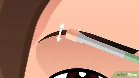 Image titled Create Eyebrow Slits Step 12