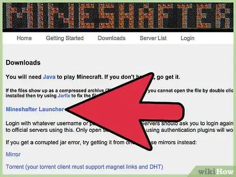 Image titled Upload a Mineshafter Skin Step 2