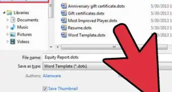 Create a Template in Microsoft Word 2007