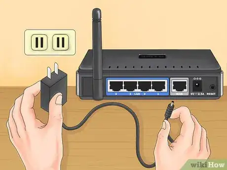 Image titled Set Up a D‐Link WBR‐2310 Wireless Router Step 1
