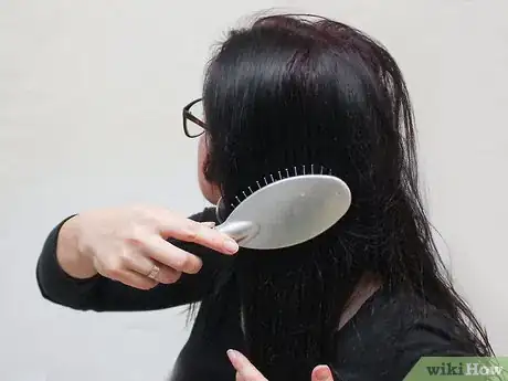 Image titled Do a Bun Mohawk Step 2