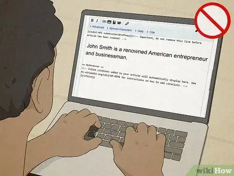 Image titled Promote Yourself on Wikipedia Step 6