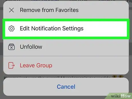 Image titled Block a Facebook Group on iPhone or iPad Step 8