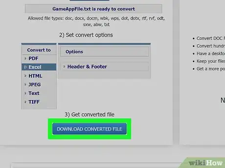 Image titled Convert Text Files to Excel Step 5