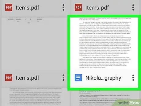 Image titled Convert a Google Doc to a PDF on Android Step 1