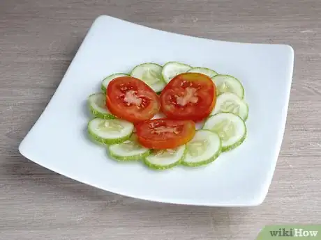 Image titled Decorate a Vegetable Salad Plate Step 4
