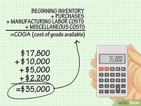 Image titled Account for Cost of Goods Sold Step 5