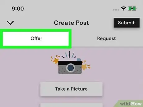 Image titled Post an Offer on WeShare Step 10