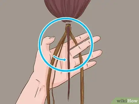 Image titled Add Hair to Braids Step 6