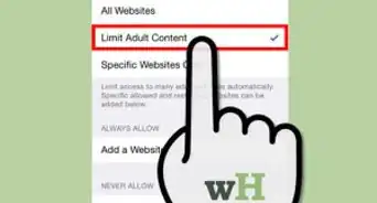 Block Porn from an iPhone