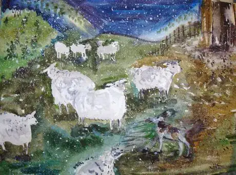 Image titled Sheepbarkingdog