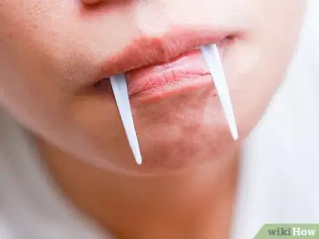 Image titled Make Easy Vampire Fangs Step 14