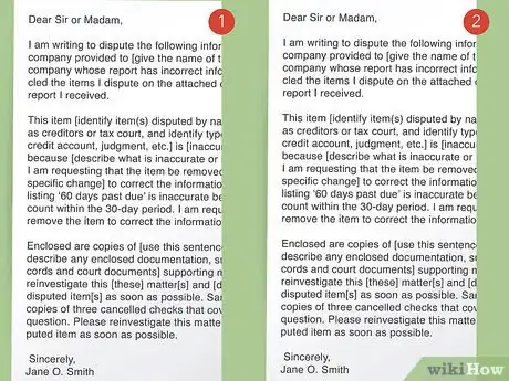 Image titled Send a Dispute Letter to Creditors Step 11