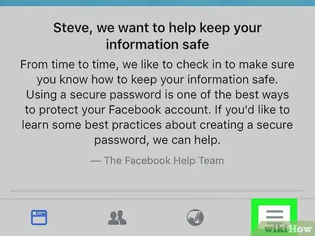 Image titled Delete All Old Facebook Posts on iPhone or iPad Step 2