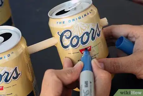 Image titled Make Beer Can Christmas Ornaments Step 11Bullet1