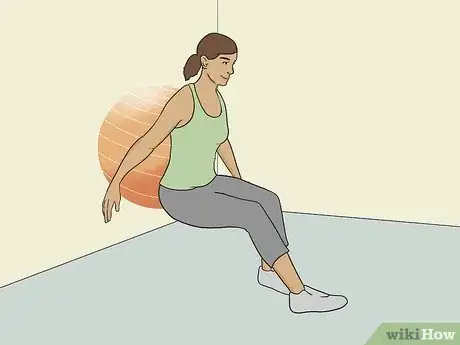 Image titled Do an Exercise Ball Squat Step 10.jpeg