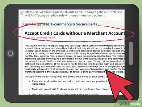 Image titled Accept Credit Cards Without a Merchant Account Step 1
