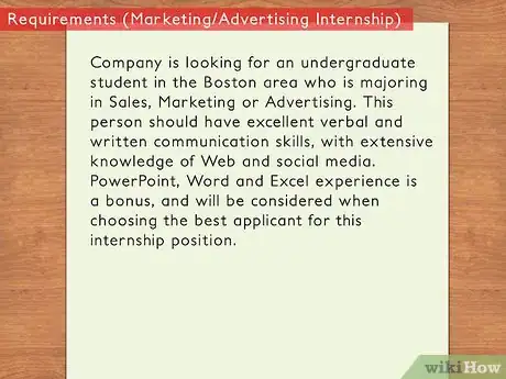 Image titled Write a Job Description for an Intern Step 7