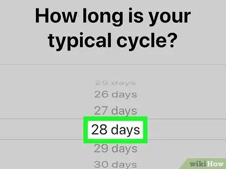 Image titled Track Your Mentrual Cycle in the iPhone Health App Step 7