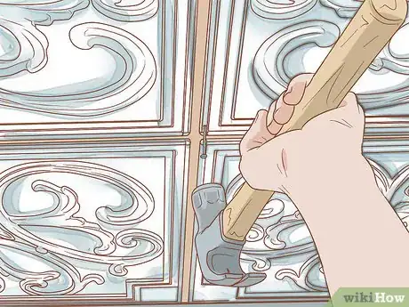 Image titled Cover a Popcorn Ceiling Step 16