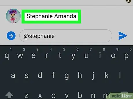 Image titled Tag Someone in Facebook Messenger on Android Step 5