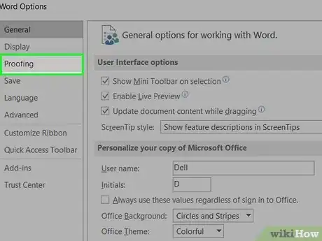 Image titled Enable Microsoft Word's Inclusiveness Filter Step 4