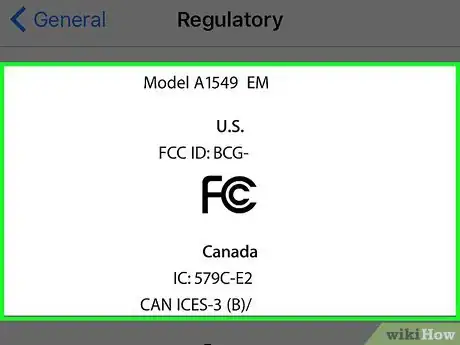 Image titled See Your iPhone's Regulatory Information Step 4