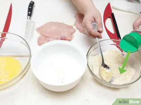 Image titled Make Lower Calorie Chicken Parmesan Step 7