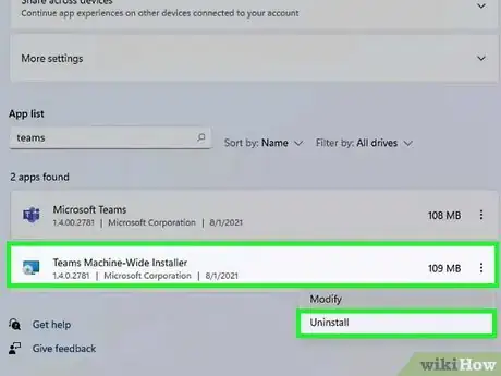 Image titled Remove Microsoft Teams on Windows Step 23