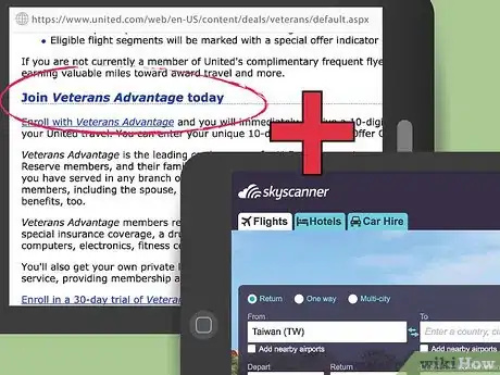 Image titled Get Military Discount On Flights Step 3