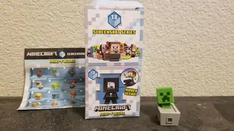 Image titled Creeper in Minecart