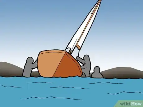 Image titled Right a Capsized Dinghy Step 29