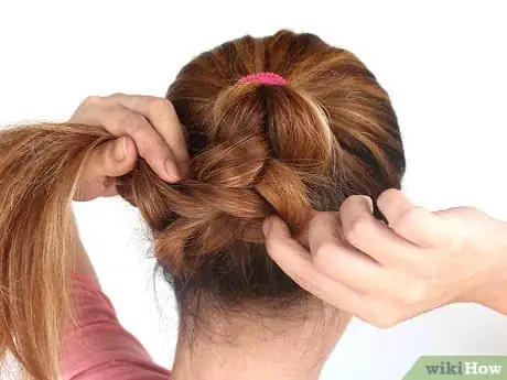 Image titled Do a 3D Flower Bun Step 11