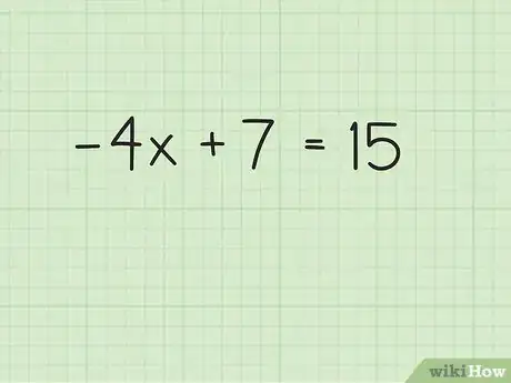 Image titled Solve Two Step Algebraic Equations Step 1