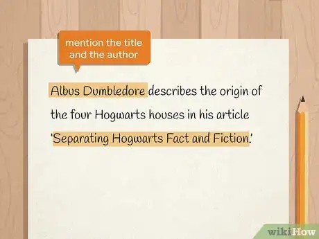 Image titled Introduce a Journal Article in an Essay Step 1