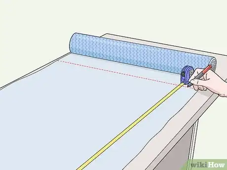 Image titled Hang Patterned Wallpaper Step 3